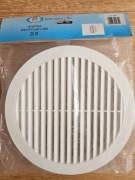 Kratka okrągła Fi 200mm z głębokim kołnierzem i siatką