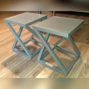 Taboret metalowy NOWY