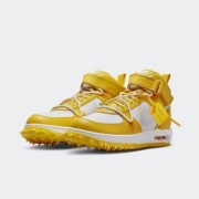 Nike Air Force 1 Mid SP x Off-White “Varsity Maize” | 42.5 EU | Nowe