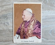 Pocztówka 1978 r. Jan Paweł II Foto Osserv Romano-Mari