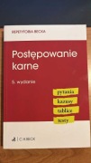 Postępowanie karne Repetytoria Becka 