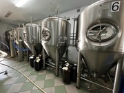 Browar, linia produkcyjna browaru rzemieślniczego do warzenia piwa