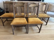 Solidne dębowe krzesła 6szt