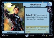 Iden Versio | SOR002 | Spark of Rebellion | Rare | Leader