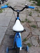 Rowerek dziecięcy 12 cali niebieski dla chłopca 