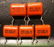 1uF 250V MPE105K 2E  kondensator poliestrowy AUDIO