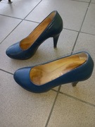 czółenka niebieskie RYŁKO 