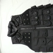 Kamizelka taktyczna, ochrona, policja czarna