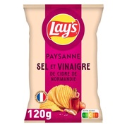 Lay's chipsy z solą i octem 120g