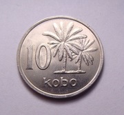 Nigeria 10 kobo 1976 PIĘKNA!
