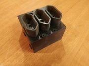 UNITRA Diora wzmacniacz WS 4421 4422 zespół gniazd zewnętrznych obudowa 