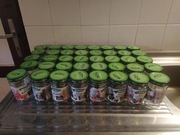 Słoiki z nakrętkami po dżemach około 250 ml - zestaw 40 szt