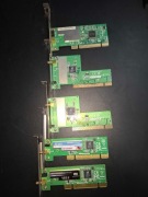 Zestaw kart PCI WIFI 5szt LAN 7szt inne 7szt