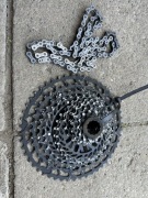 Zestaw SRAM 1x12 kaseta plus łańcuch