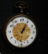 Stary zegarek kieszonkowy-srebro