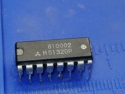 Mitsubishi M51320P DIP16 ANALOG POWER SWITCH