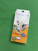 Puzzle 16 elementów 3+ kotek MG Multigra układanka NOWA nowe