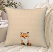 Poszewka na poduszkę, lisek, boho, 45x45cm