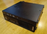 Komputer Micro Lenovo M72e Tiny i3 4/320GB WIN10 DVD-RW + GRATISY