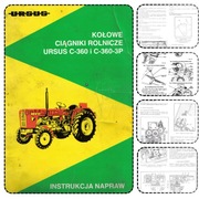 URSUS C-360 i C-360-3P SAM NAPRAWIAM Instrukcja napraw