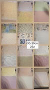 Papier scrapbooking 30x30 mix wzorów zestaw