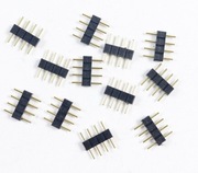 4PIN ŁĄCZNIK KONEKTOR DO ŁĄCZENIA TAŚMLED - 10 SZT