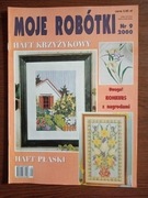 Moje robótki 9/2000 Haft krzyżykowy 
