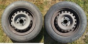felgi stalowe 5J x 13 H2, ET49 z oponami zimowymi 155/80 R13 x2