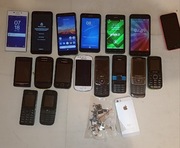 Zestaw telefonów komórkowych 