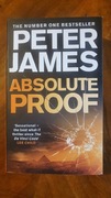Absolut proof, Peter James,ang.NOWA,miękka oprawa
