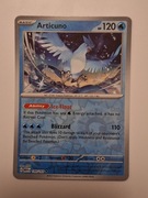 Articuno reverse holo rare 144/165 MEW 151 Pokemon Trading Card Game