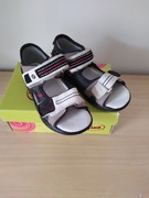 nowe Befado 23 (15 cm skórzana wkładka) sandały chłopięce sandałki