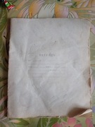 Stary radziecki zeszyt 