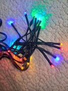 Lampki choinkowe led 20szt kolorowe