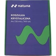 Koszulki Krystaliczne A4 koszulka obwoluta 50 mic 100 szt. W pudełku 0313