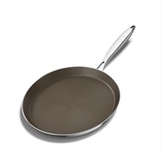 Patelnia Ze Stali Nierdzewnej Niska Do Placków Naleśników Omletów 30cm