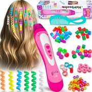 ZESTAW DO ZAPLATANIA WŁOSÓW DLA DZIEWCZYNEK 