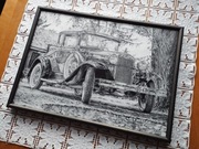 Rysunek A3 (29,7x42cm) - Ford Model A Deluxe Coupe 1930