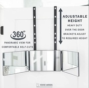 3-kierunkowe lusterko potrójnie składane LED