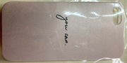 iPhone 5, 5S, SE nowe ETUI róż-szare you can