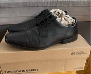 Buty skórzane Clarcs męskie na sznurkach rozmiar 44.5