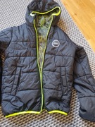 Ciepła, puchowa kurtka Wedze dwustronna 158 cm