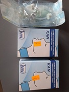 Nowy komplet rurka tracheostomijna KAN, bez okienka