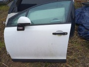 Citroen C4 2009r 5d drzwi lewe przód białe kompletne 