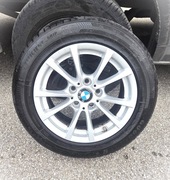 Felgi aluminiowe BMW 5X120 7J 16 cali ET 40 z oponami letnimi 205/60/16