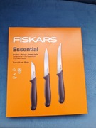Fiskars essential zestaw 3 noży ,stal nierdzewna * idealne na prezent 