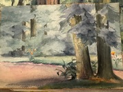 Apolonia Szczęsna akwarela 1937