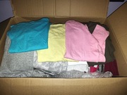 Ogromna paka ubranek dla dziewczynki na cały rok Rozmiar 122/ 128