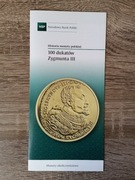 100 DUKATÓW ZYGMUNTA III FOLDER PL HISTORIA MONETY