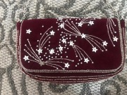 Mała torebka burgundowa H&M